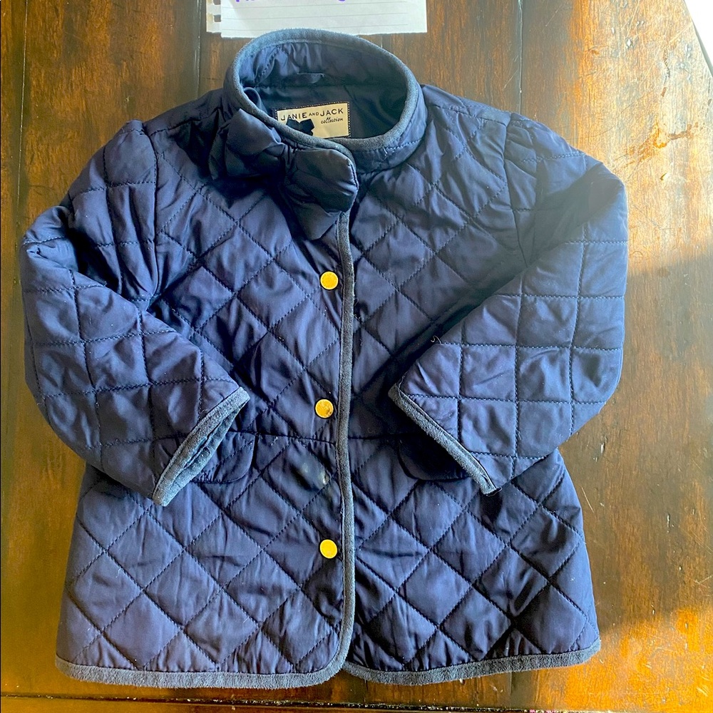 Janie and Jack Toddler Quilted Jacket